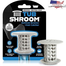 Silicone Drain Cover Hair Catcher Prevents Clogs Easy Cleanup Patented Design US
