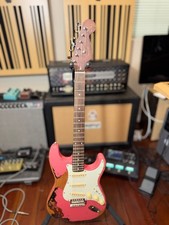 Fender Stratocaster Custom shop 60s Pink upgraded replica relic