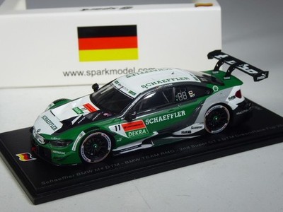 (KI-10-44) Spark SG645 BMW M4 DTM Team RMG Schaeffler 2019 #11 in 1:43 in OVP