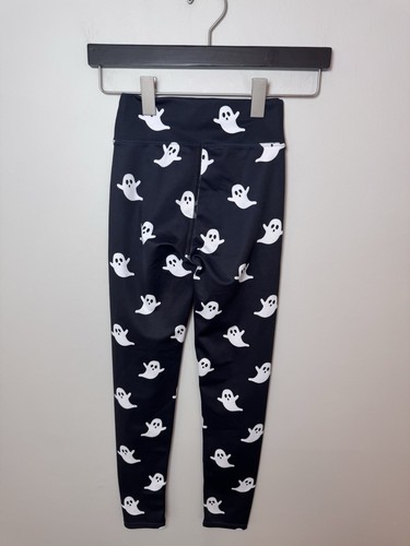 Beach Riot LITTLE PEPPA Girls LEGGINGS BEWITCHING BOO Halloween Leggings Sz 9/10 - Picture 16 of 17