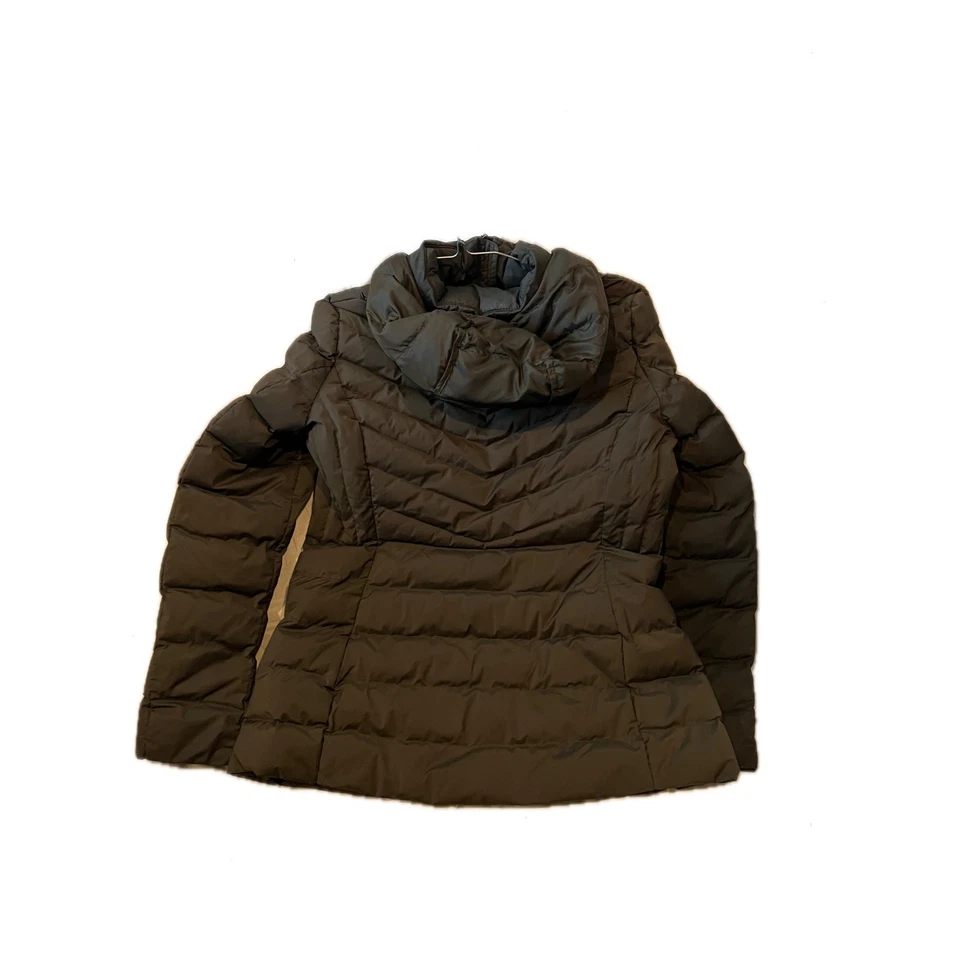 Parka con capucha gris azul marino 32 grados hasta la cadera para mujer S Foto 2 de 3