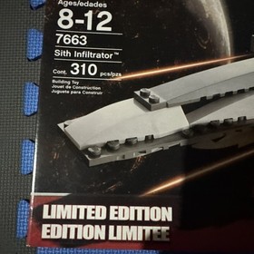 LEGO 7663 Sith Infiltrator Star Wars SEALED RARE Retired