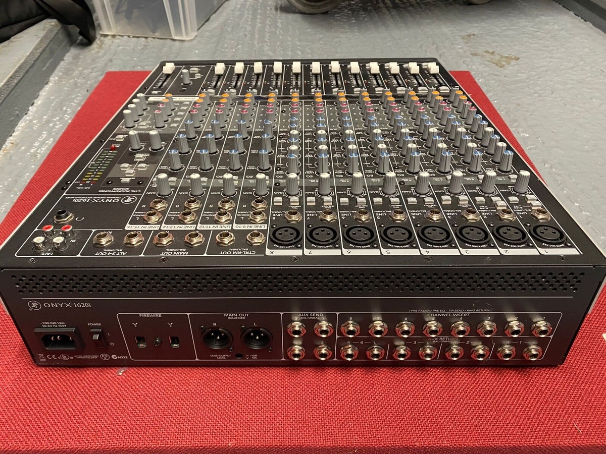 Mackie Onyx 1620i Firewire Mixing Desk | eBay