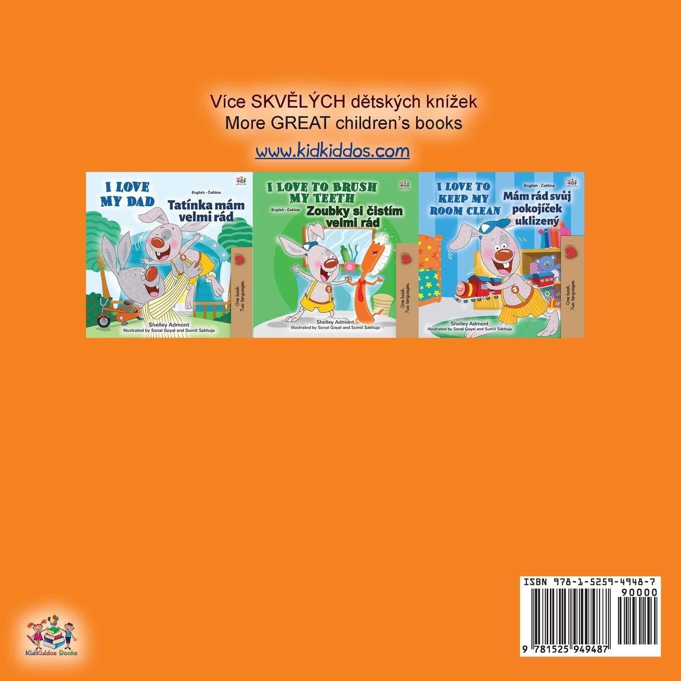 Thumbnail - Shelley Admont Kidki I Love To Share (czech English Bilingual Book