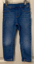 Levi's Little Girls Pull On Jeggings Blue Stretch Denim Jeans Size 4 