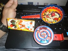 Vintage Kirchhof Paddle Style Clown Noise Maker  More 