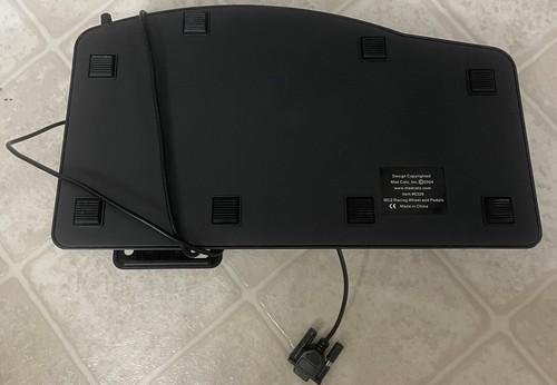 Pedales de volante universales Mad Catz MC2 PS Xbox GameCube Racing 6320 funciona - Imagen 8 de 24