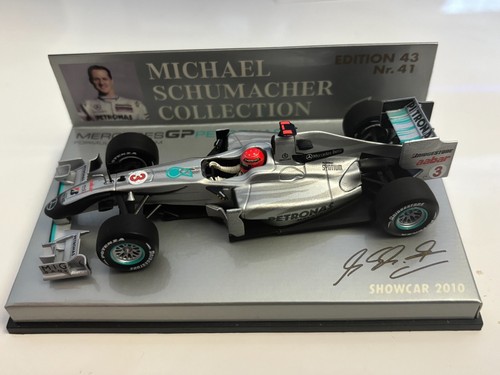 1/43 Minichamps Mercedes Show Car 2010 Michael Schumacher *RARE*