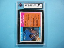 1982/83 O-PEE-CHEE NHL HOCKEY CARD #276 PETER STASTNY LEADER KSA 10 GEM MINT OPC