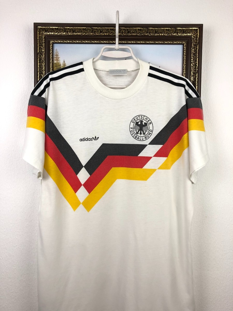 Vintage 90's Adidas Germany Football Shirt Train Soccer Jersey
