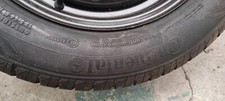 CERCHIO  FERRO con  GOMMA 185/65  R15  88t       OPEL CORSA D  CONTINENTAL