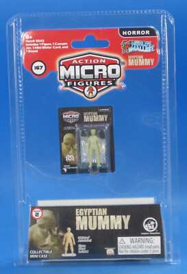 Egyptian Mummy Mego Micro Action Figure World Smallest Horror Super Impulse 2021