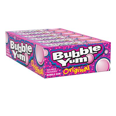 Bubble Yum Original Gum 18 Pack 5 Ct per of 9 034000711147 for