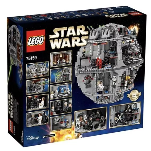 LEGO 75159 Star Wars Estrella de la Muerte Estación Espacial Kit de Construcción 4016 Piezas Retirado - Imagen 2 de 5