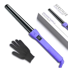 Herstyler Grande Purple Professional Salon Perfect Curling Ceramic Heat Barrel