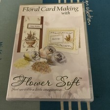 FLORAL CARD MAKING WITH FLOWER SOFT- DVD- REGION 0- NEW/SEALED