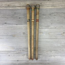 Vintage 15” Weaving Bobbins-Lot Of 3