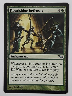 Flourishing Defenses Shadowmoor Magic The Gathering Mtg x1 | eBay