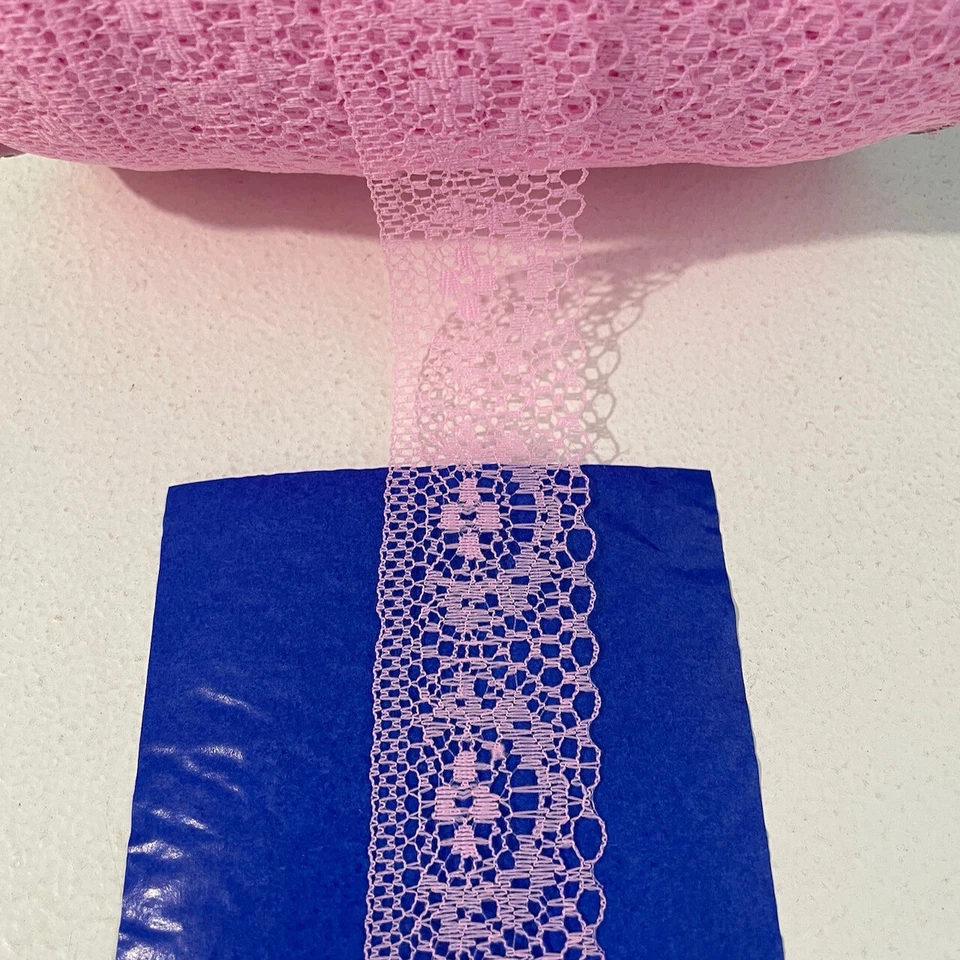 NEW! 5yds (4.57m) Lace 38mm Wavy Bilateral Trim vintage sewing wedding #2531 - image 4 of 4