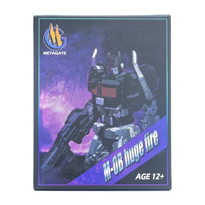  MetaGate M-01B M01B Dark Huge Fire OP Commander MG Action Figure toy in stock 
