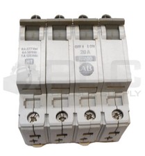 ALLEN BRADLEY 1492-CB3G200 /B CIRCUIT BREAKER W/ 1492-ACBH1 /B CIRCUIT BREAKER