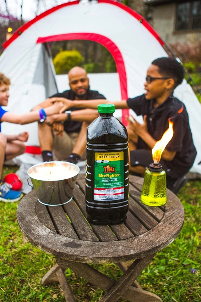 Citronella Candle 28-Ounce – Triple Wick Metal Bucket with Lid (Silver) – Long-L - Image 4 of 4