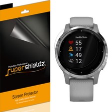 6X Supershieldz Clear Full Cover Screen Protector for Garmin Vivoactive 4S 40mm