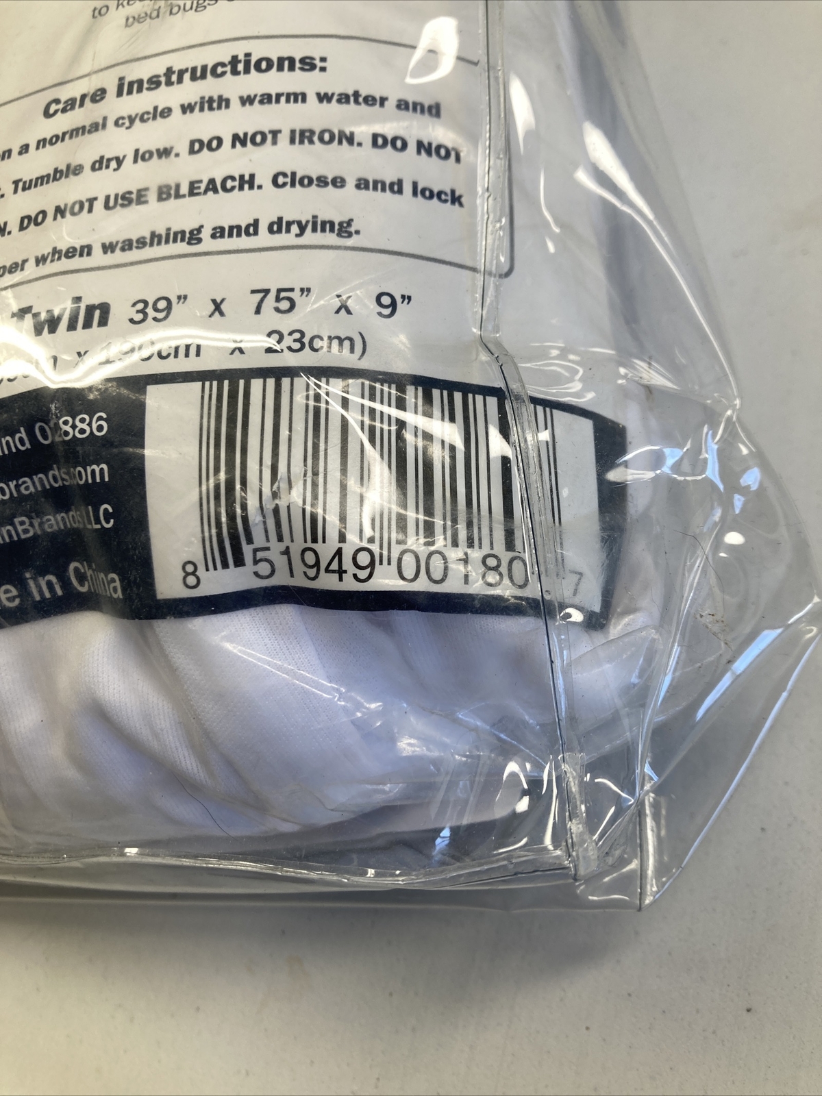 CleanRest Pro | Box Spring Encasement | Clean Rest Pro | Twin New Open Package