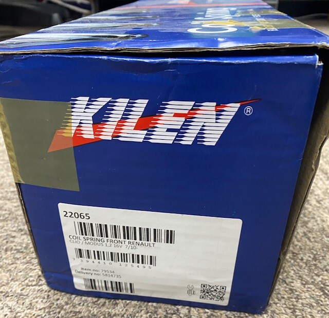 Kilen Suspension Coil Spring Front Axle 22065 - Read description