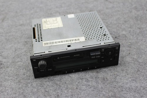 VW Alpha 5 Autoradio Blaupunkt Golf Bora Kasettenradio 6X0035153A Radio Anzeige