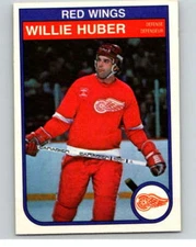 1982-83 O-Pee-Chee #85 Willie Huber  Detroit Red Wings V57715