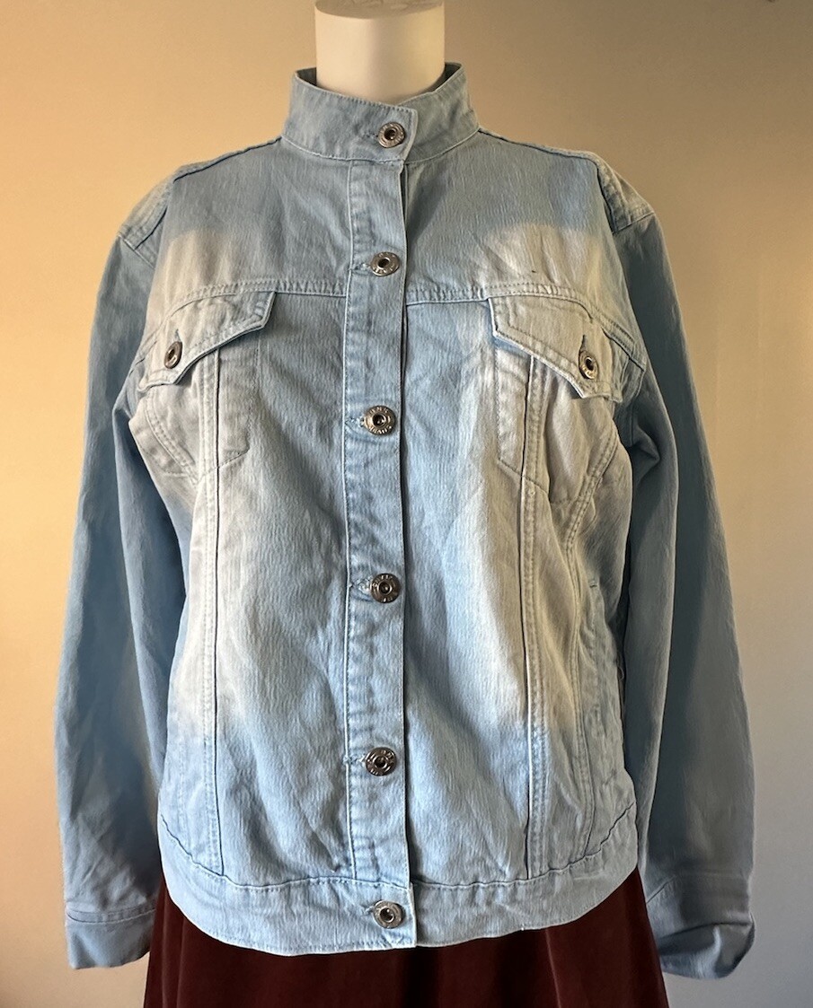Womens Denim  Jacket Size 12-image