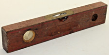 Vintage Peerless 12 Wooden Level Bubble Carpe...