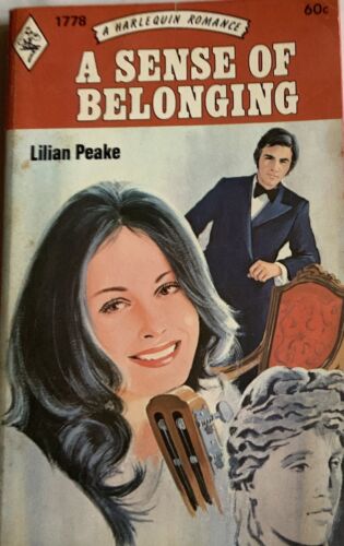 A Sense of Belonging by Lilian Peake Harlequin Romance - Picture 1 of 2