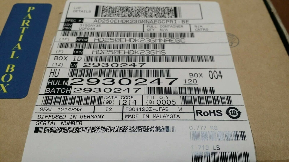 AMD Athlon II X2 250e 3 GHz Dual-Core (AD250EHDK23GM) Processor - Image 4 of 4