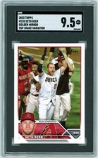 2023 Topps Series 1 Seth Beer #105 Golden Mirror Image SSP Diamondbacks SGC 9.5
