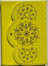 NEW Eccolo Soft Leatherette Embossed Notebook...