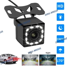 Car Rear View Backup Camera Reverse HD Night Vision Waterproof CAM Kit 170°
