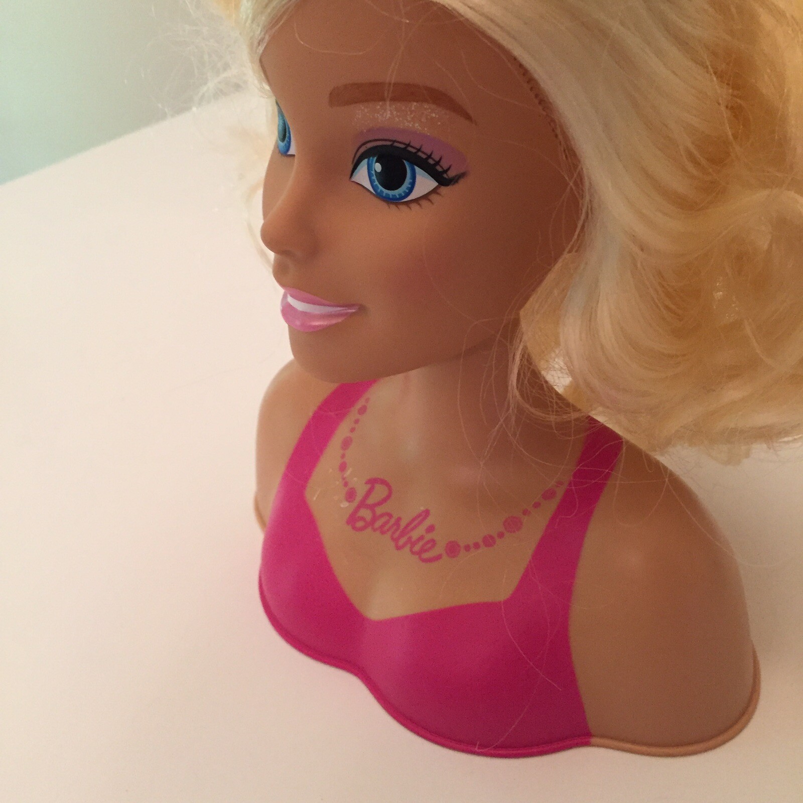 barbie head hair salon