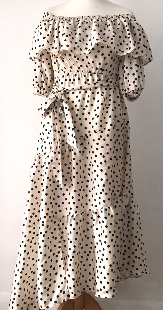 Polka sales dress topshop