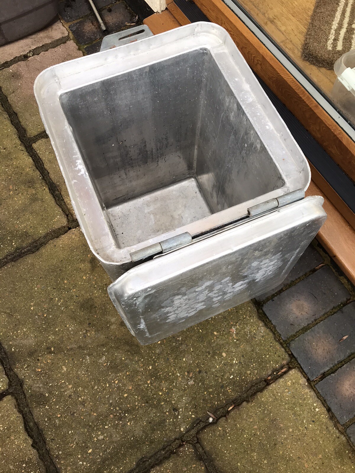Vintage Aluminium Grundy Bin Insulated Container eBay