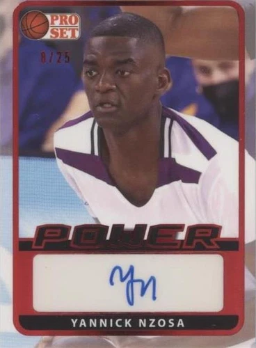 2021-22 Leaf Pro Set Power - Yannick Nzosa #PA-YN1