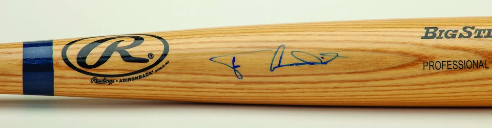 Bate de béisbol Felix Pie Baltimore Orioles autógrafo Rawling Big Stick. Certificado de autenticidad Foto 2 de 4