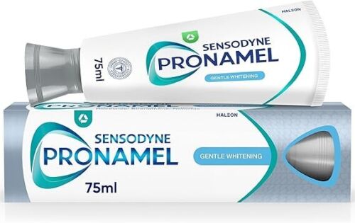 Sensodyne Pronamel Toothpaste Enamel Care, Gentle Whitening Toothpaste (75ml).