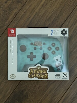 Nintendo Switch Animal Crossing K.K. Slider PowerA Enhanced Wireless Controller