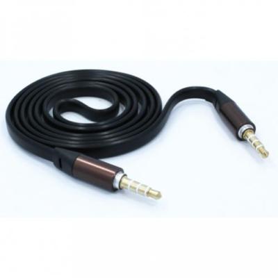 FLAT AUX CABLE CAR STEREO WIRE AUDIO SPEAKER CORD ADAPTER For PHONE TABLET iPOD