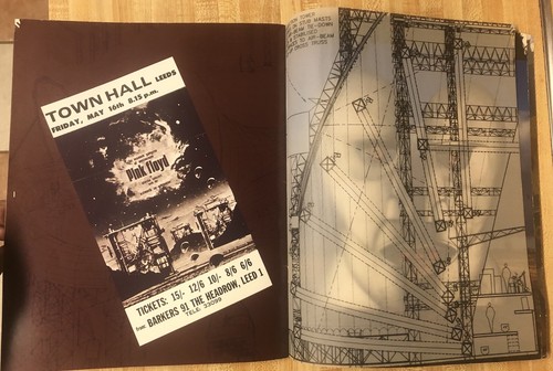 LIBRO DE GIRA PINK FLOYD 1987 MOMENTÁNEO LAPSO DE RAZÓN FOTOS CONCIERTO DE DAVID GILMOUR - Imagen 8 de 9