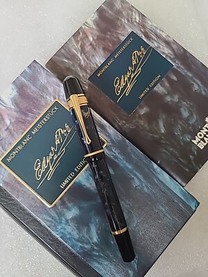 Montblanc Edgar Allan Poe Fountain Pen Limited Edition, Boxes and Booklet