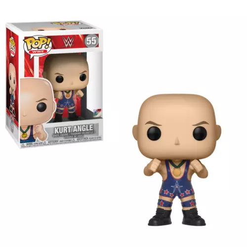 Funko Pop! Vinyl: WWE - Kurt Angle (in Ring Gear) #55
