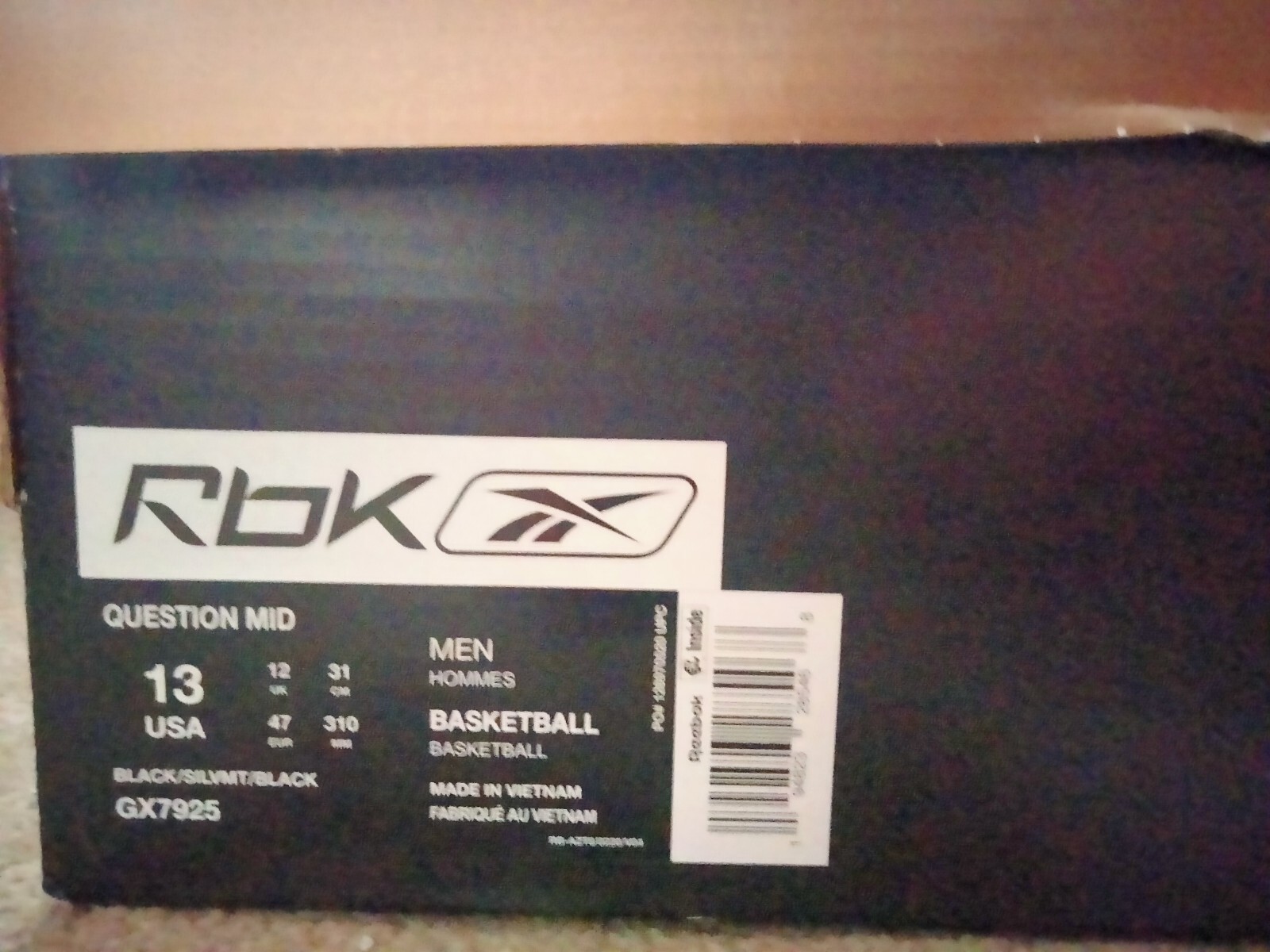 Reebok Question Mid Motorsport Allen Iverson Black And Silver image 4
